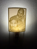 Turn Any Photo Into a Glowing Nightlight, 2 Pack
