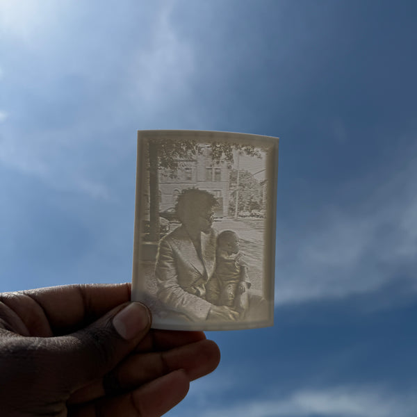 Turn Any Photo Into a Glowing Nightlight, 2 Pack