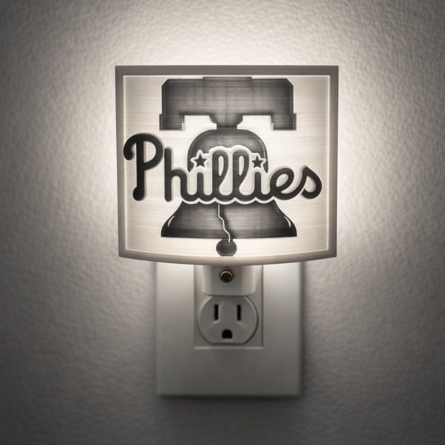 Philadelphia Phillies Nightlight  Ring the Bell Every Night
